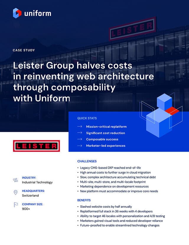 Leister Group Case Study